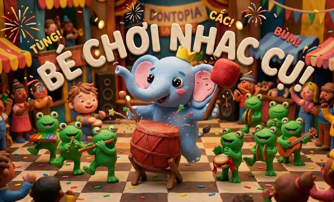 Nhạc phẩm: Bé Chơi Nhạc Cụ