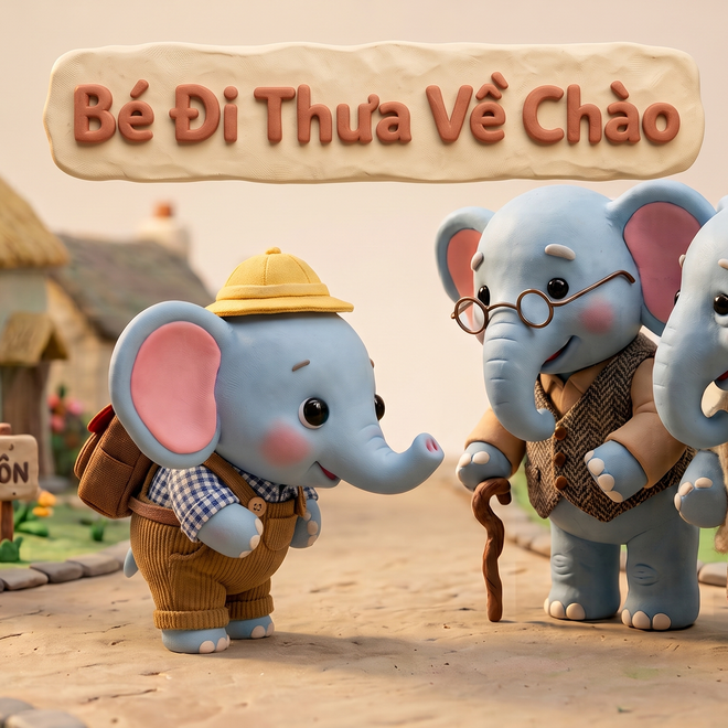 Hình ảnh của: Nhạc phẩm: Bé Bé Đi Thưa Về Chào